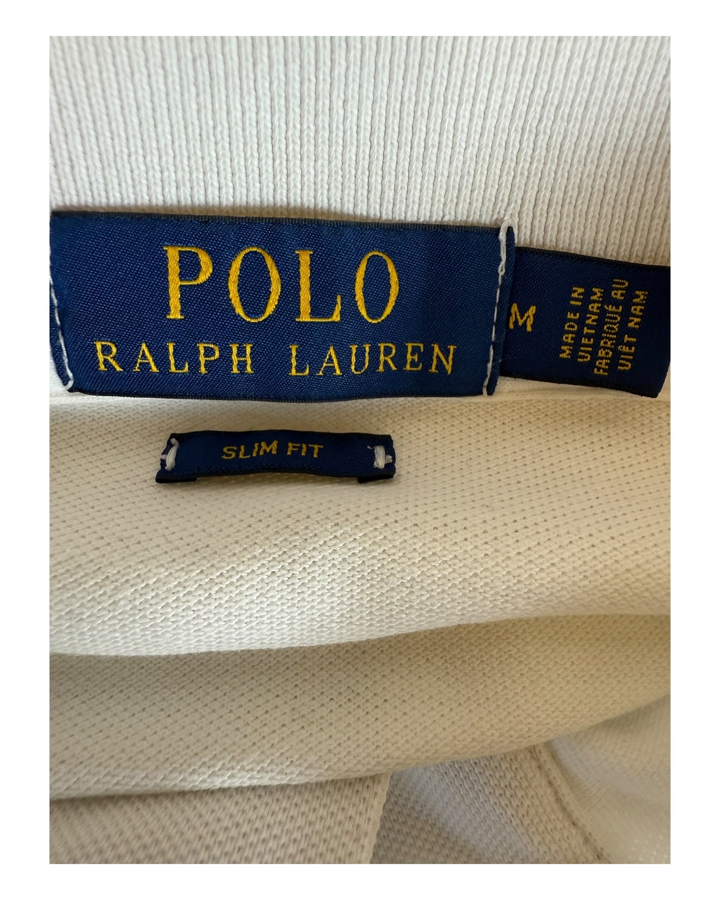 Polo Ralph Lauren Poloshirt weiß Größe M
