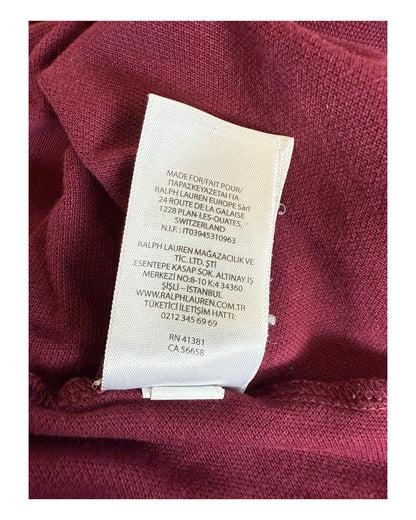 Polo Ralph Lauren Poloshirt bordeauxrot Größe L