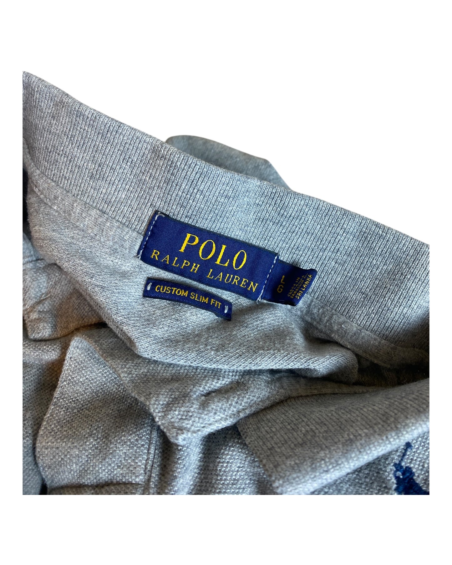 Polo Ralph Lauren Poloshirt grau Größe L