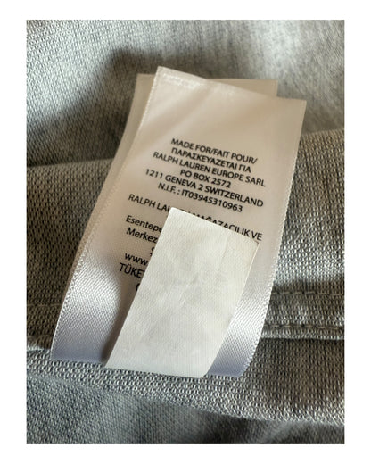 Polo Ralph Lauren Knit Oxfordhemd grau Größe M