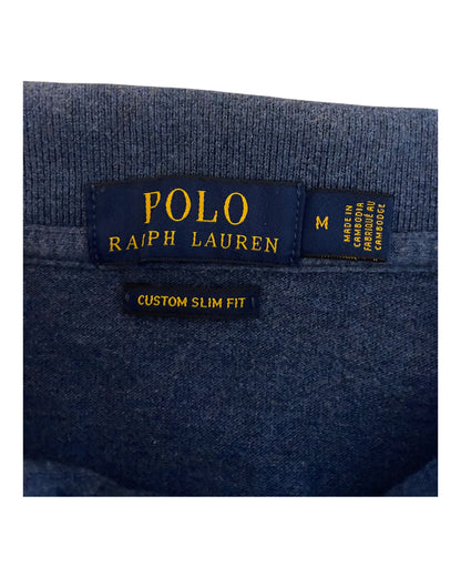 Polo Ralph Lauren Poloshirt marineblau meliert Größe M
