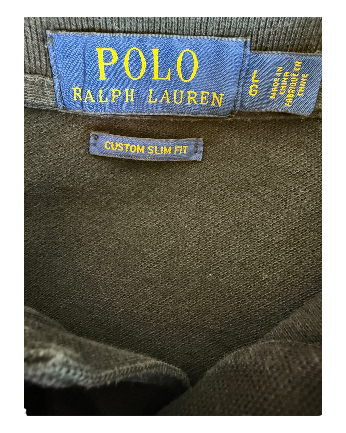 Polo Ralph Lauren Poloshirt schwarz Größe L
