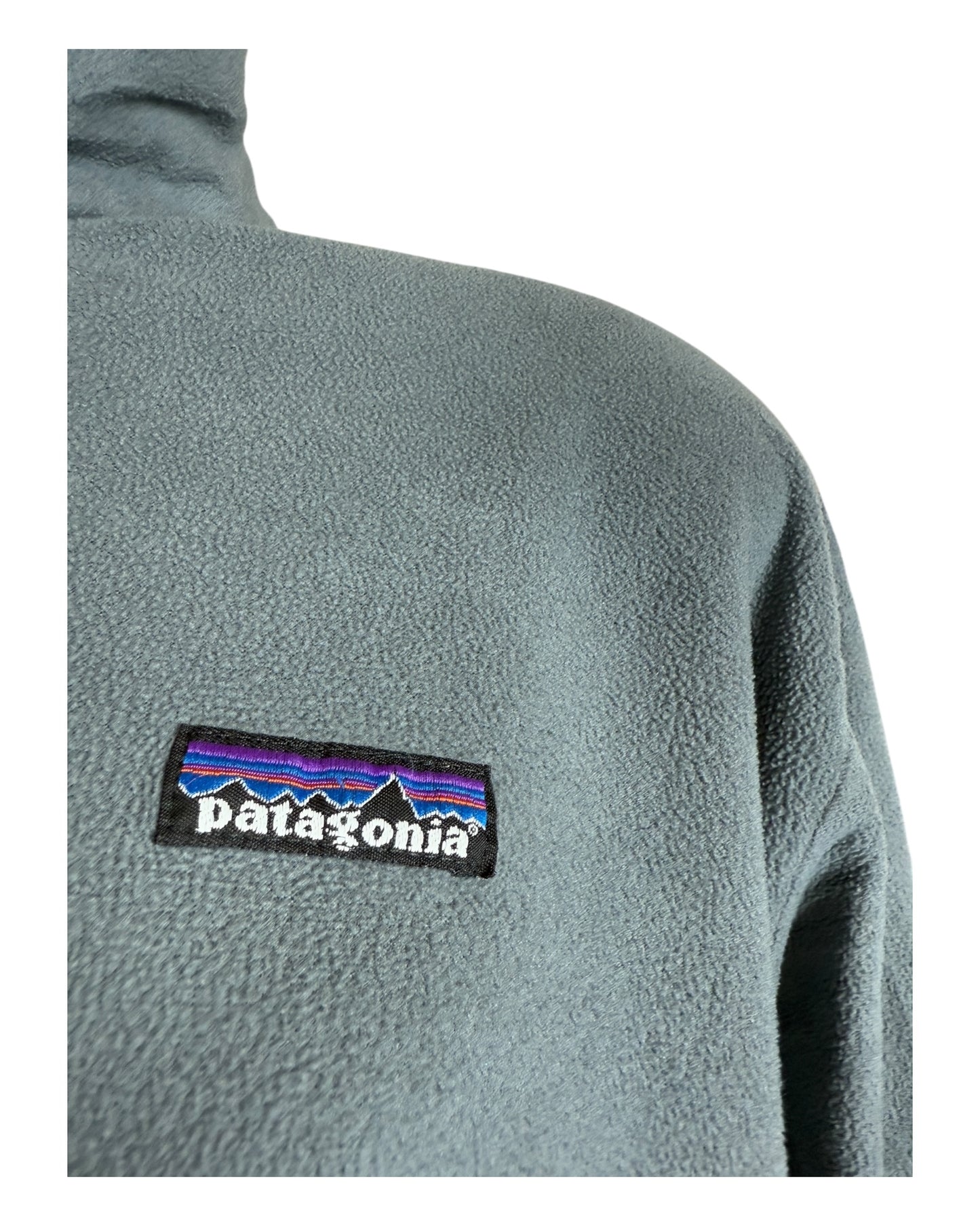 Patagonia Fleece Half Zip Pullover blau Größe XL