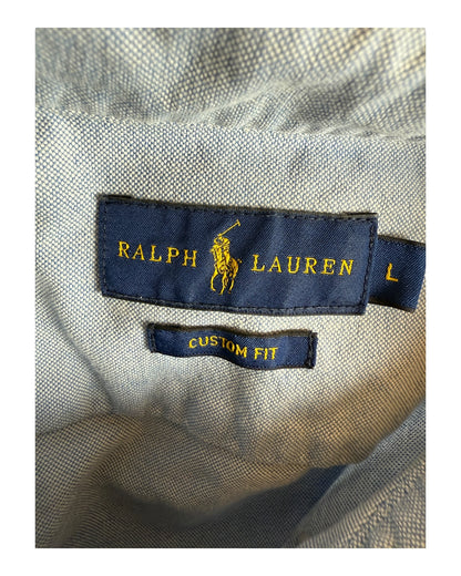 Polo Ralph Lauren Oxford Bluse hellblau Größe L