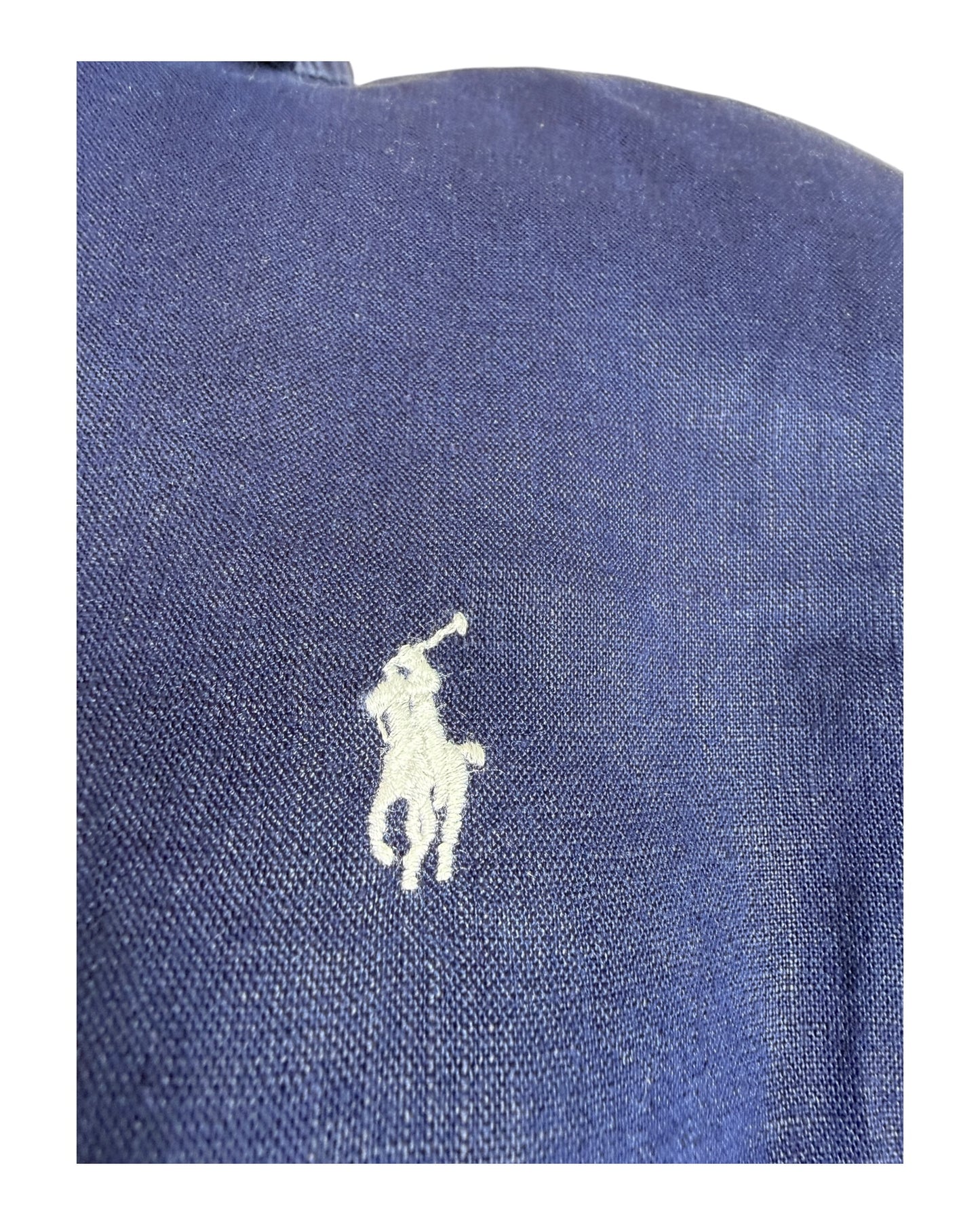 Polo Ralph Lauren Leinenbluse marineblau Größe M