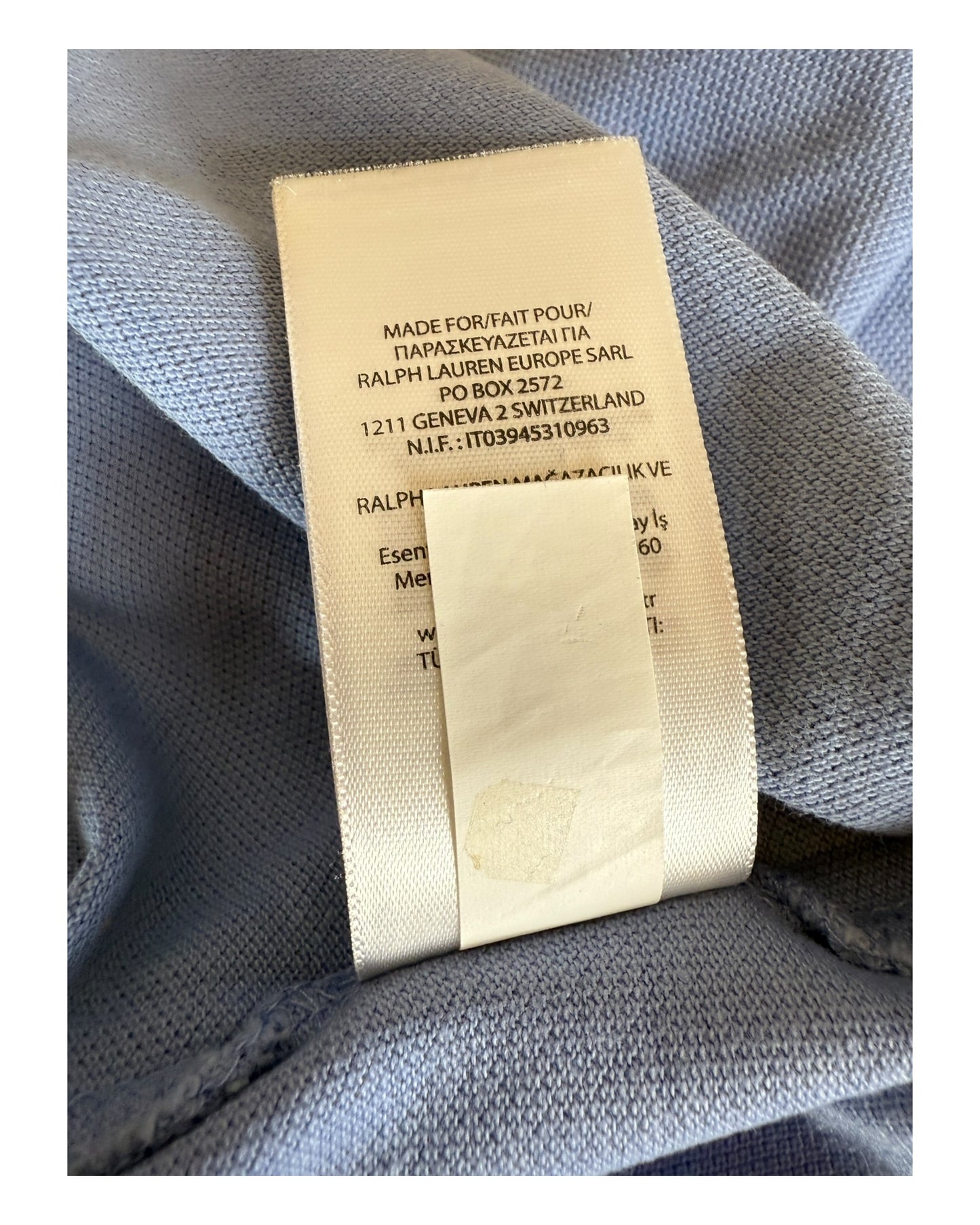 Polo Ralph Lauren Poloshirt hellblau Größe M