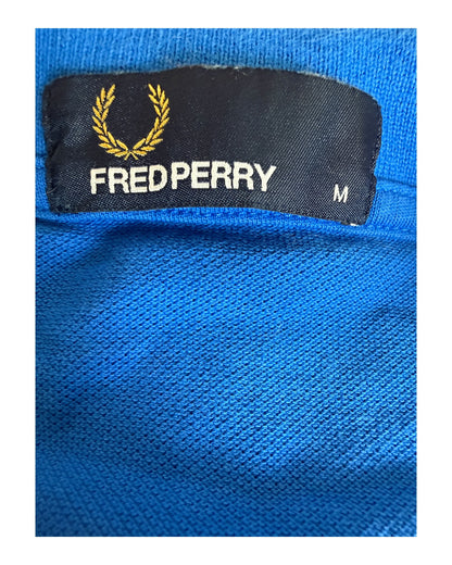 Fred Perry Poloshirt blau Größe M