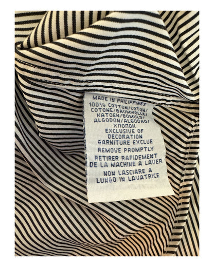 Polo Ralph Lauren Hemd schwarz weiß gestreift Größe M