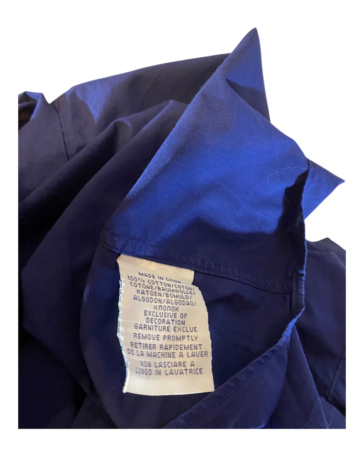 Polo Ralph Lauren Hemd royalblau Größe M