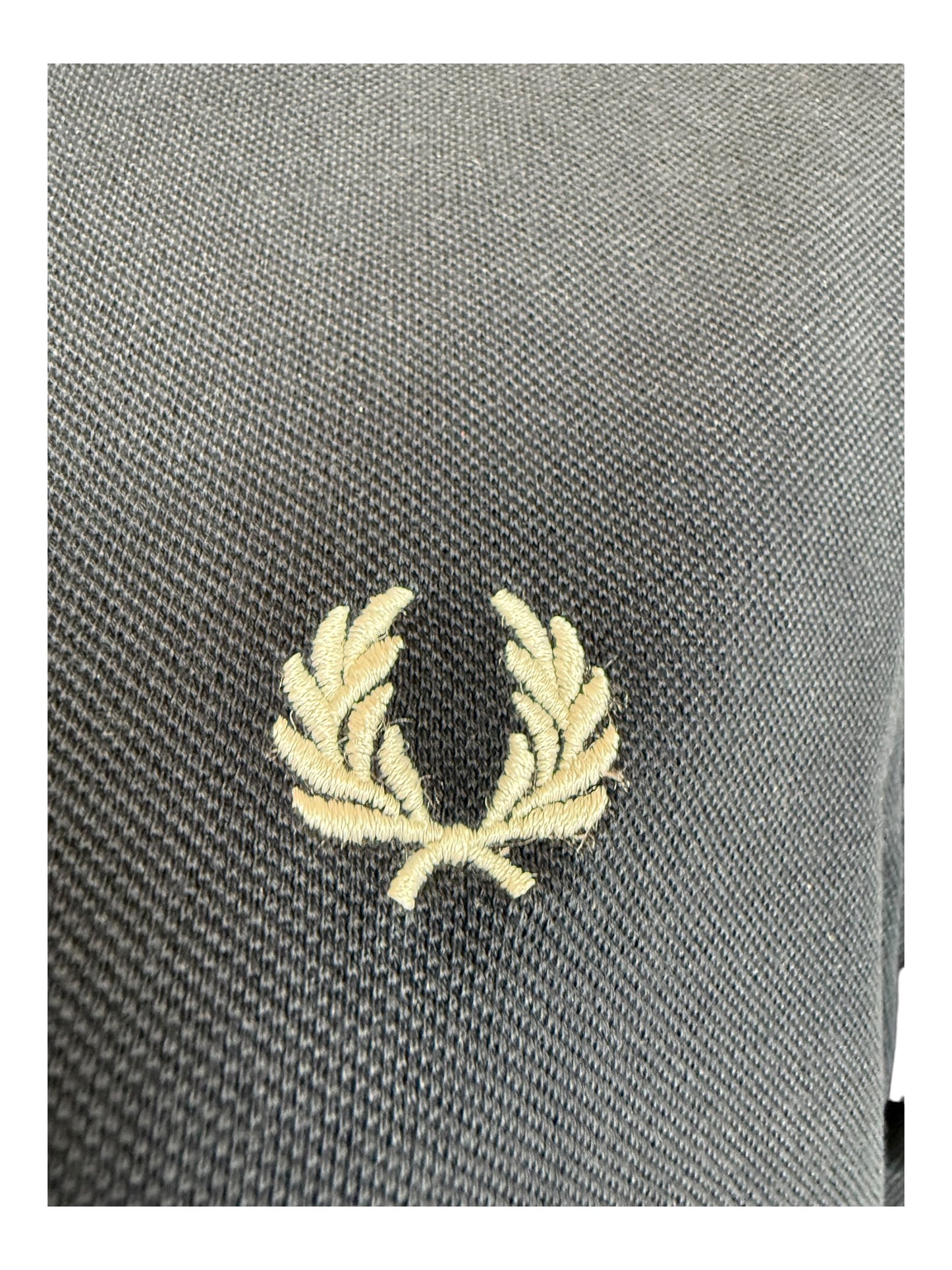 Fred Perry Poloshirt schwarz Größe M
