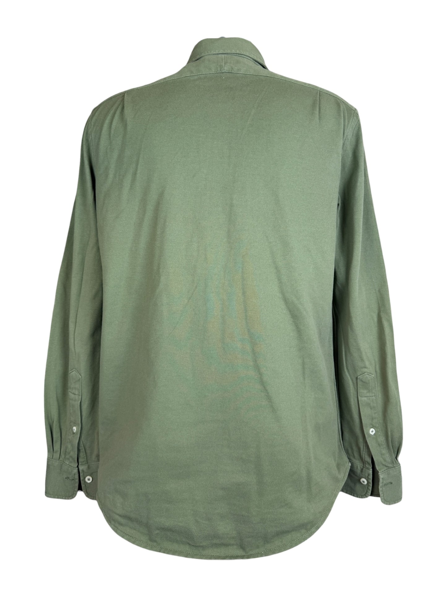 Polo Ralph Lauren Knit Oxfordhemd grün Größe M