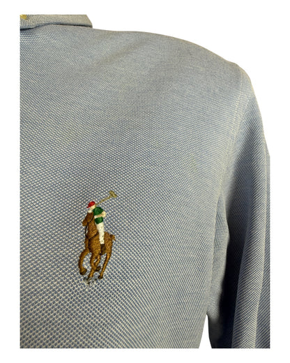 Polo Ralph Lauren Knit Oxfordhemd hellblau Größe M