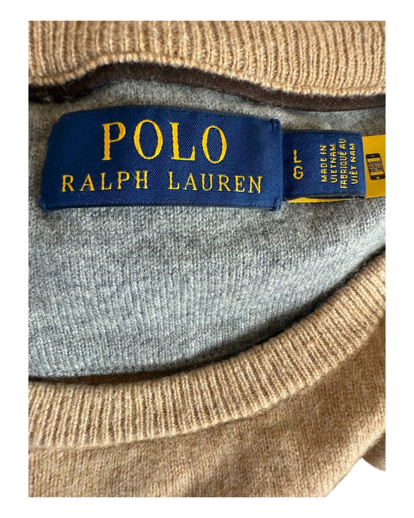 Polo Ralph Lauren Pullover beige Größe L