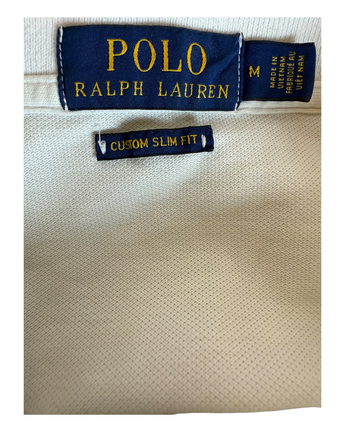 Polo Ralph Lauren Poloshirt weiß Größe M