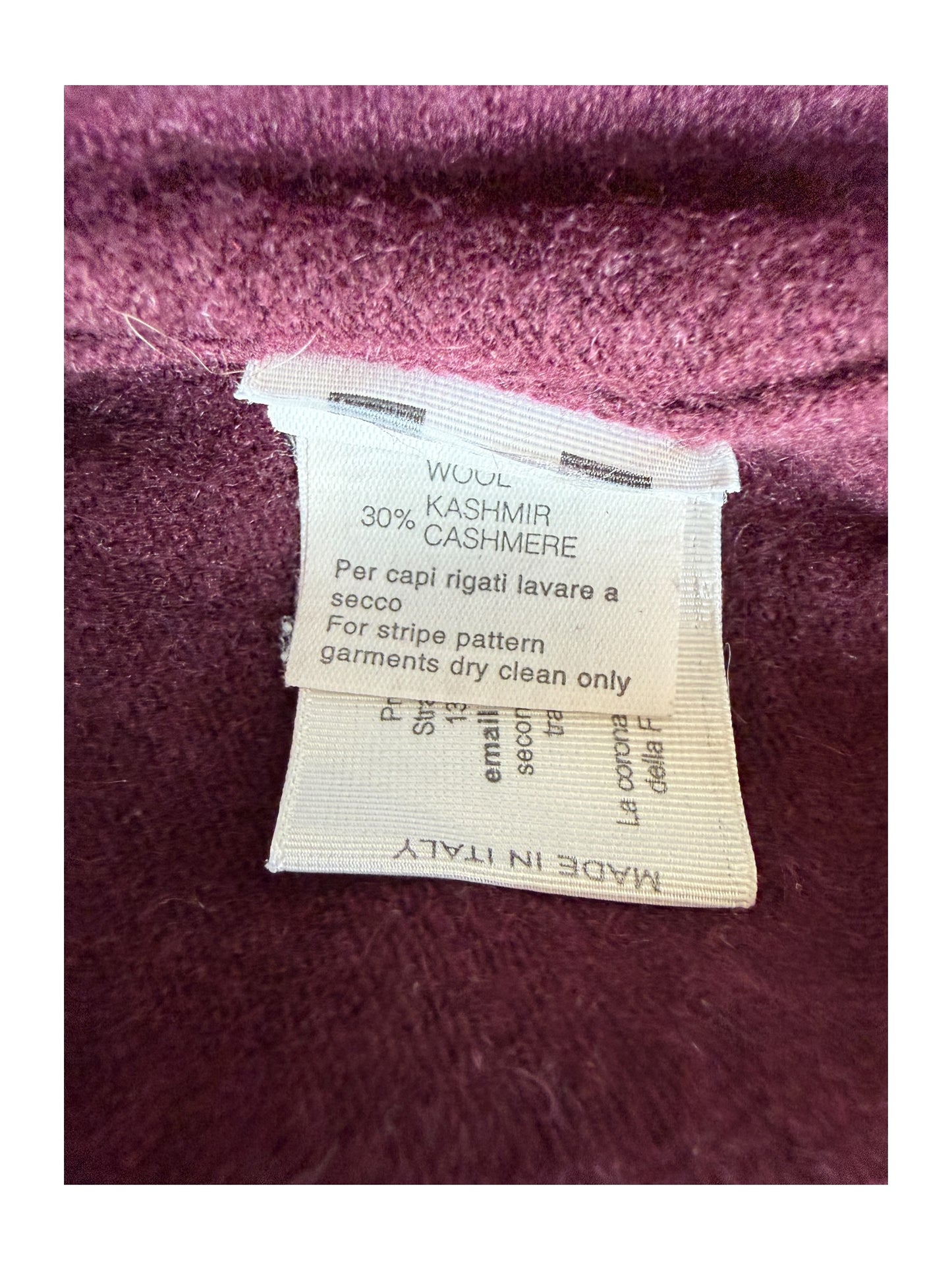 Fred Perry Pullover bordeauxrot Größe M