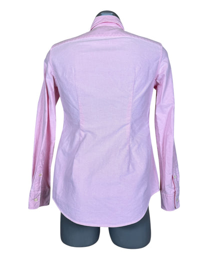 Polo Ralph Lauren Oxford Bluse rosa Größe S