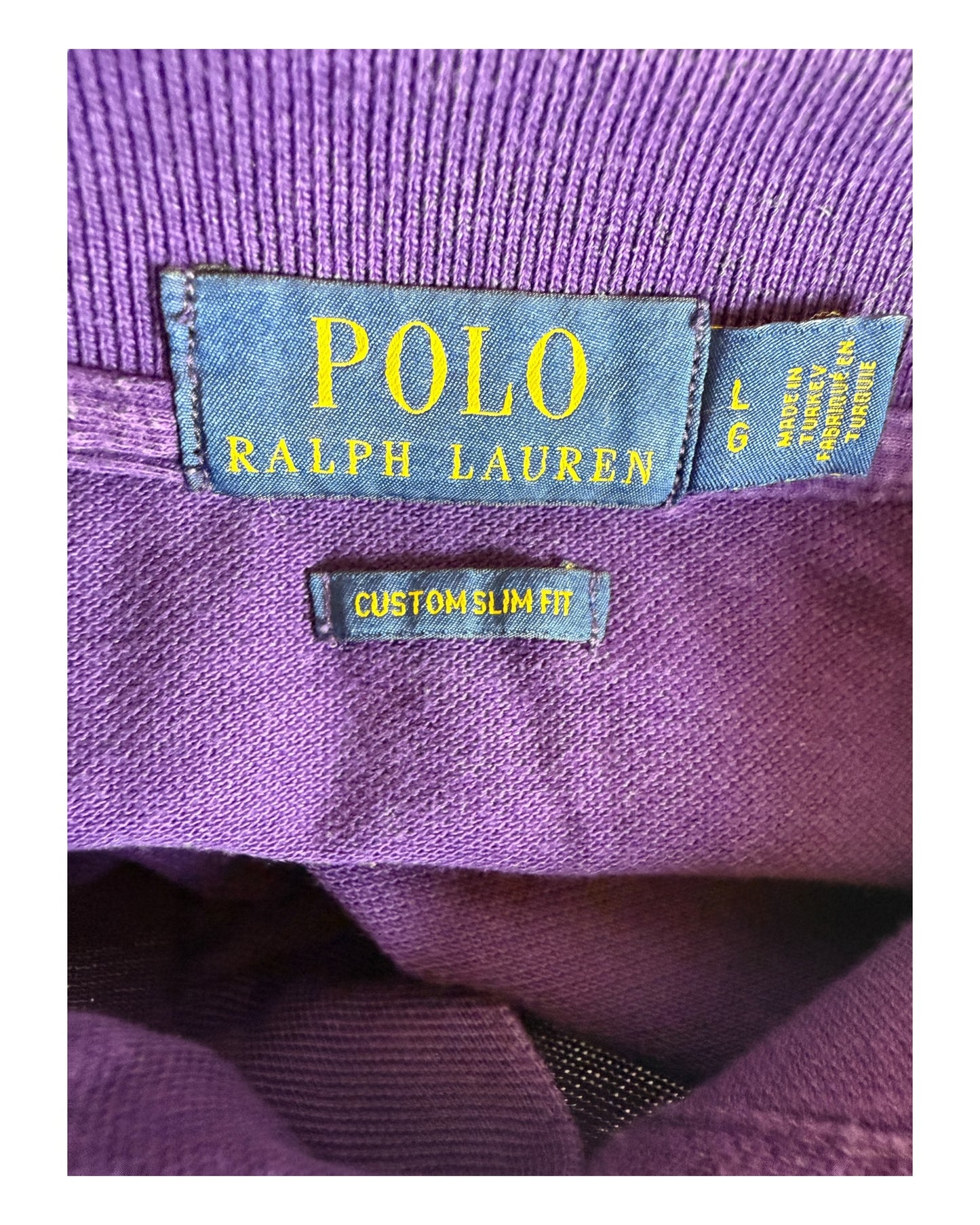 Polo Ralph Lauren Poloshirt violett Größe L