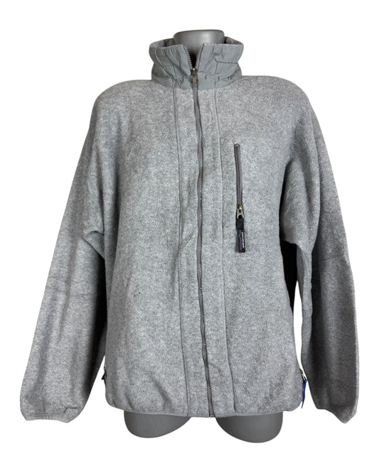 Patagonia Fleece Jacke grau Größe XL