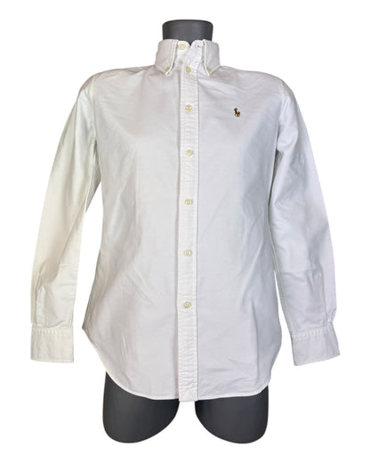 Polo Ralph Lauren Oxfordhemd Bluse weiß Größe S