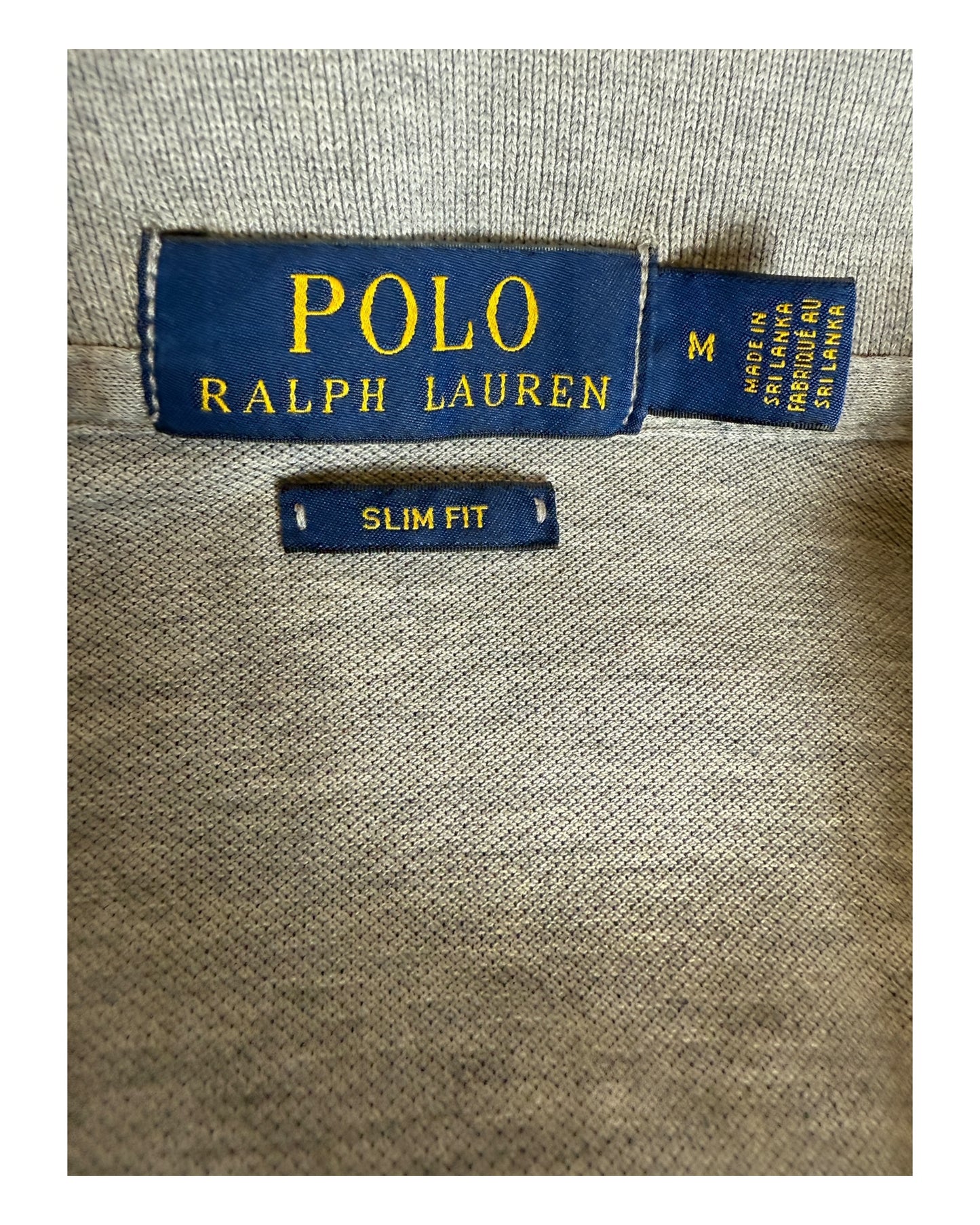 Polo Ralph Lauren Poloshirt grau Größe M
