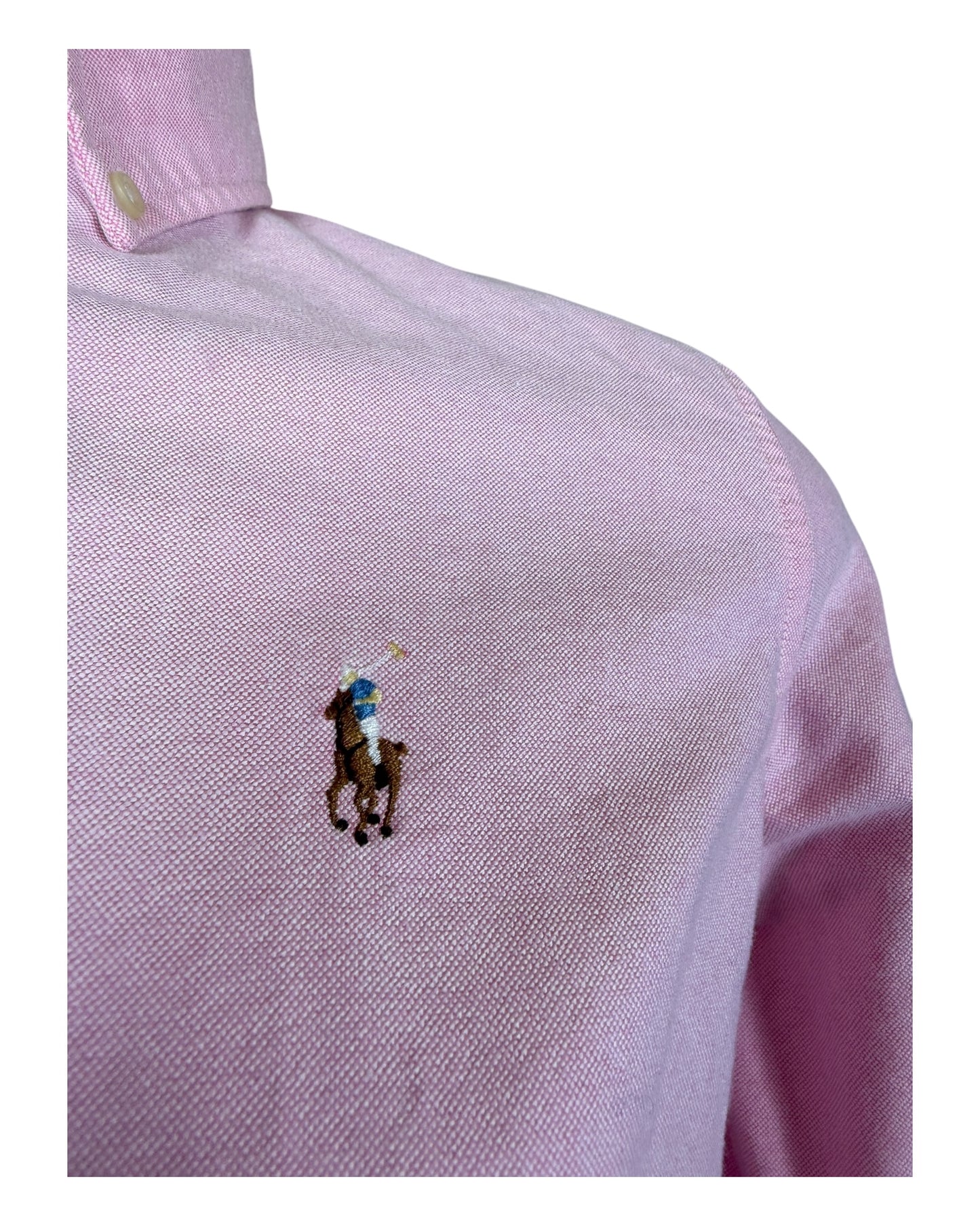 Polo Ralph Lauren Oxford Bluse rosa Größe S