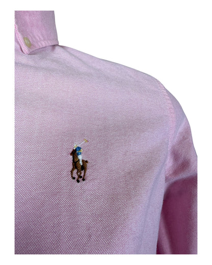 Polo Ralph Lauren Oxford Bluse rosa Größe S