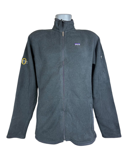 Patagonia Fleece Jacke schwarz Größe L