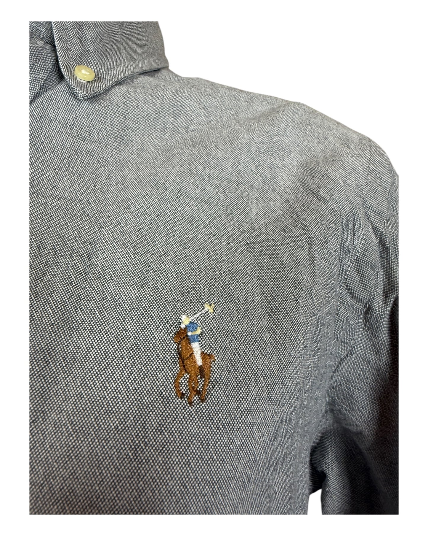 Polo Ralph Lauren Oxfordhemd grau Größe M