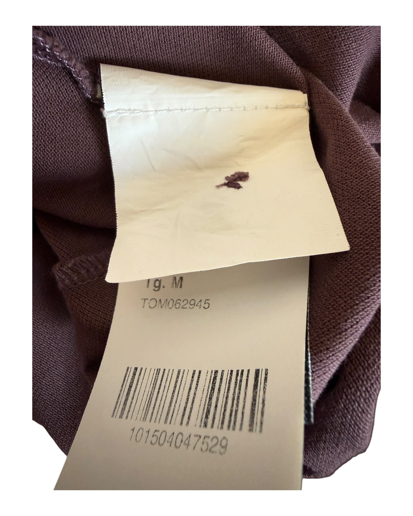 Stone Island Poloshirt bordeauxrot Größe M