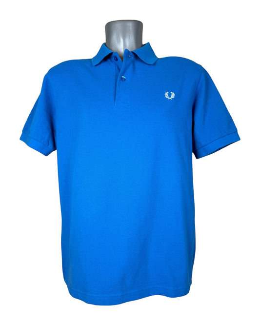 Fred Perry Poloshirt blau Größe M