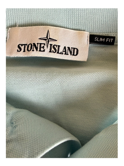 Stone Island Poloshirt hellblau Größe M