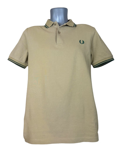 Fred Perry Poloshirt beige Größe M