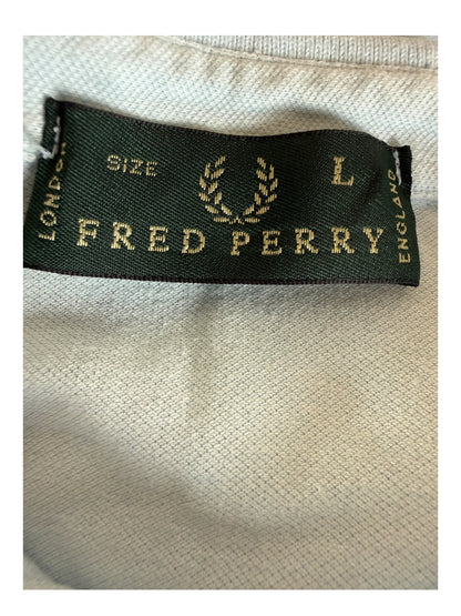 Fred Perry Poloshirt hellblau Größe L