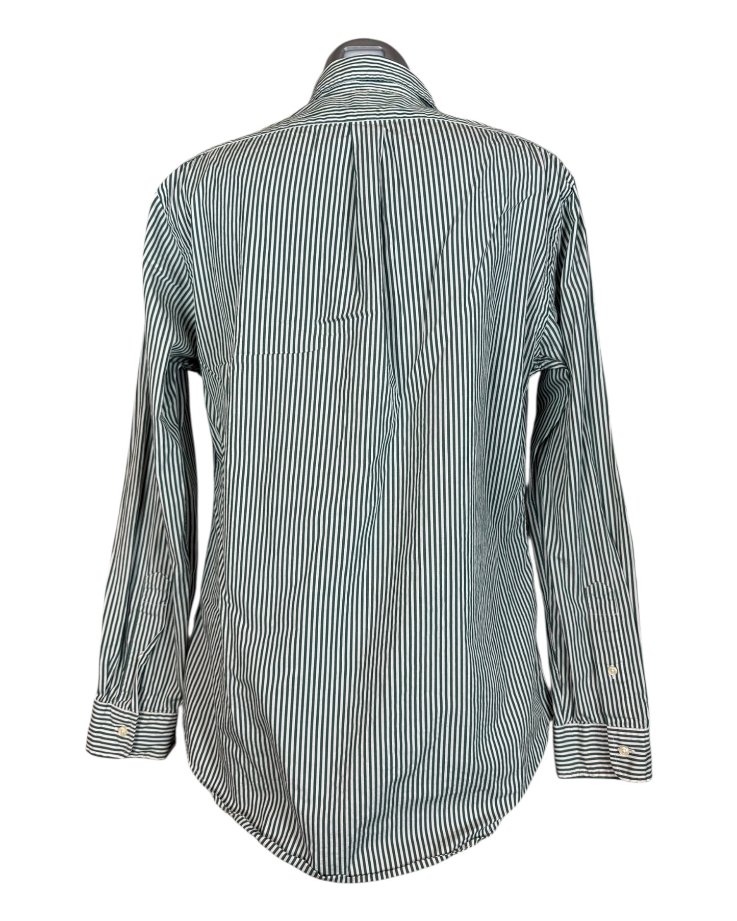 Polo Ralph Lauren Hemd grün weiß gestreift Größe L