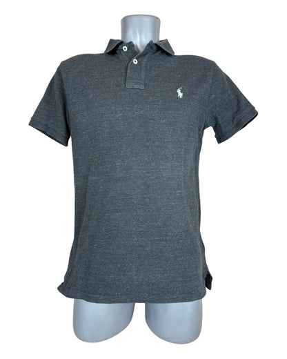 Polo Ralph Lauren Poloshirt schwarz meliert Größe M