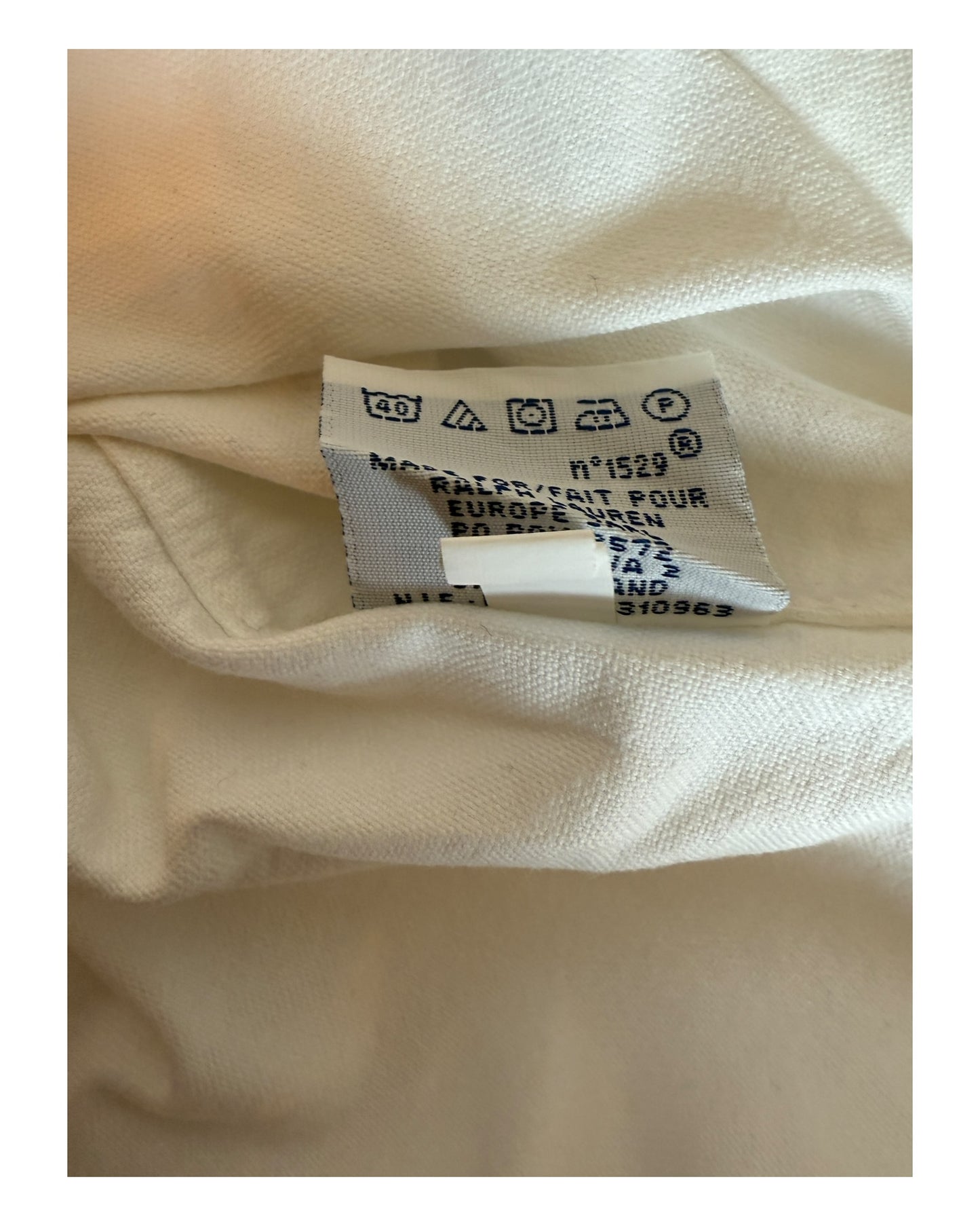 Polo Ralph Lauren Oxfordhemd weiß Größe M