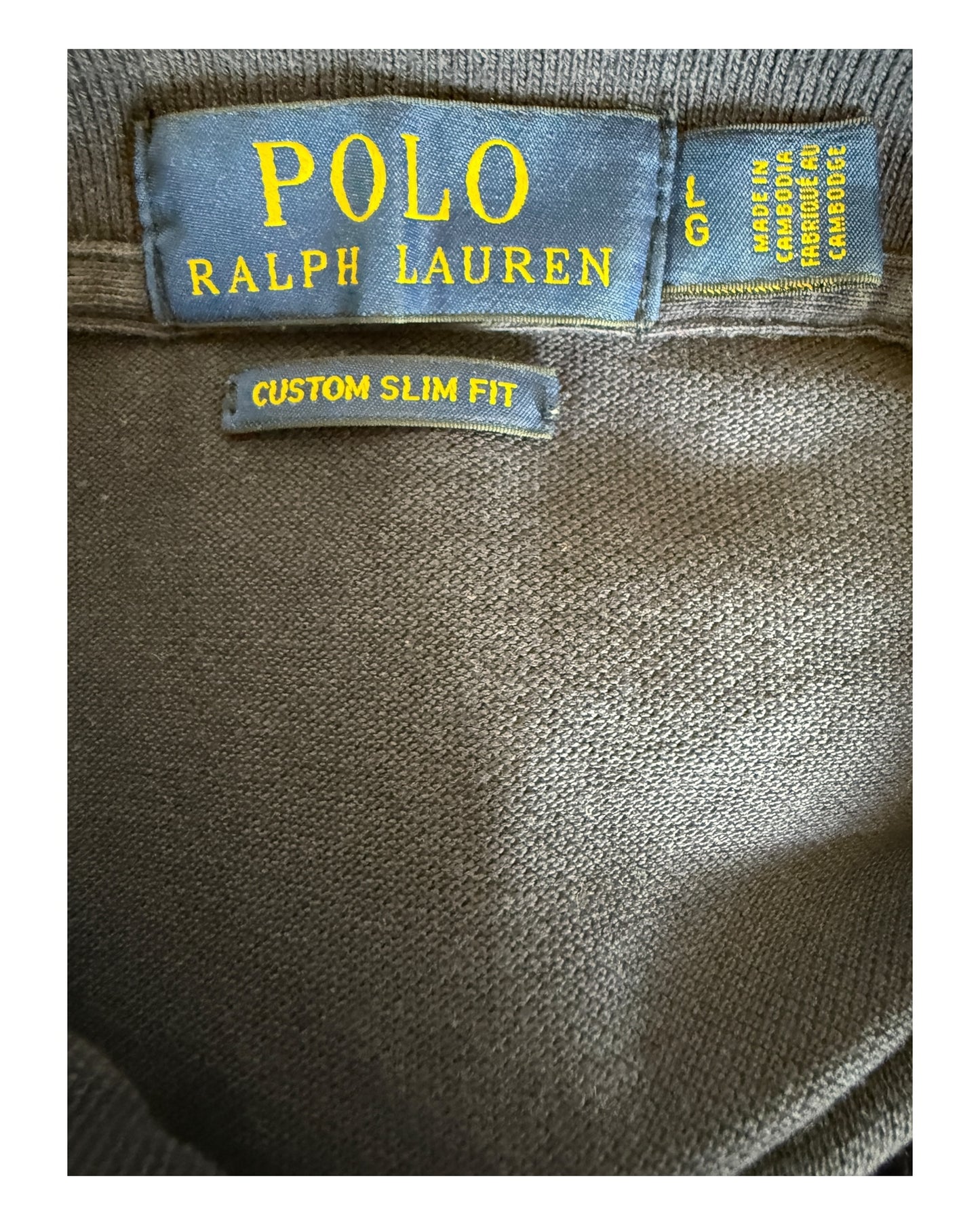 Polo Ralph Lauren Poloshirt marineblau Größe L