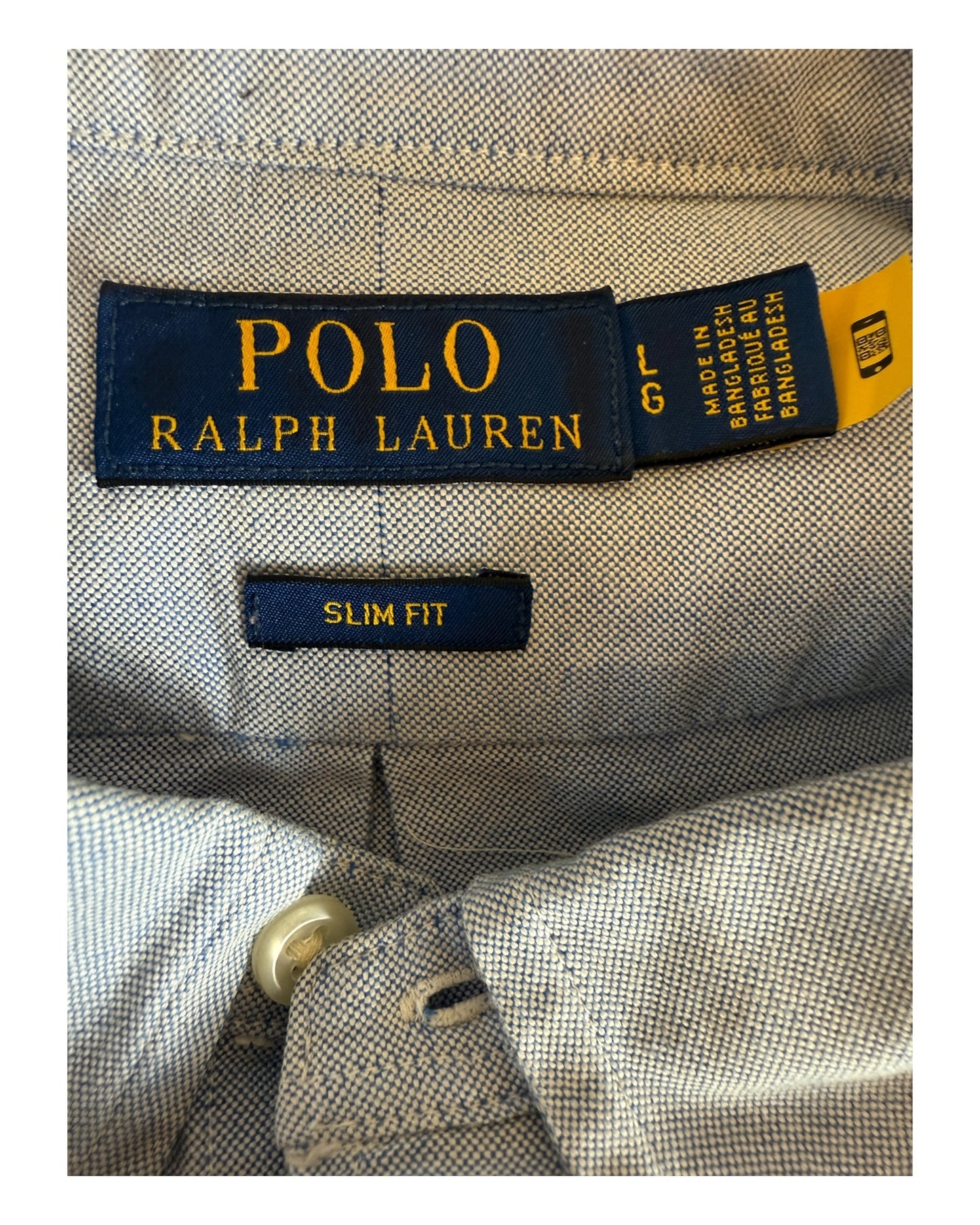 Polo Ralph Lauren Oxfordhemd hellblau Größe L