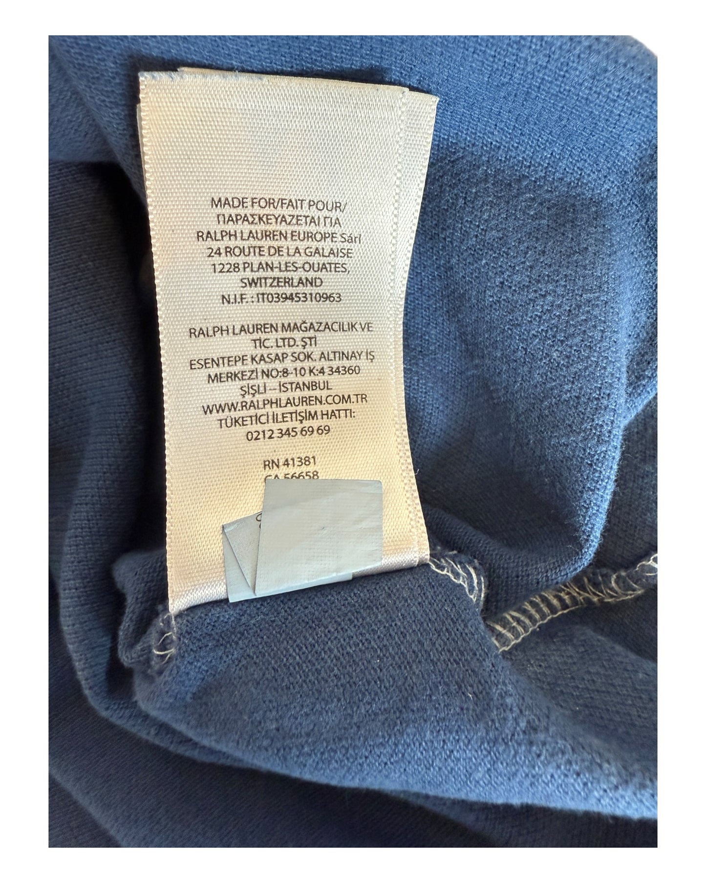 Polo Ralph Lauren Poloshirt blau Größe M