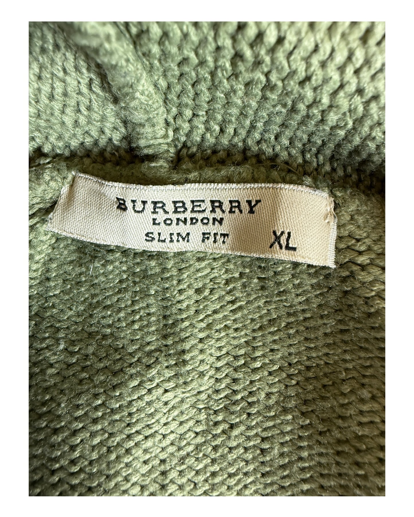 Burberry Strickjacke grün Größe XL
