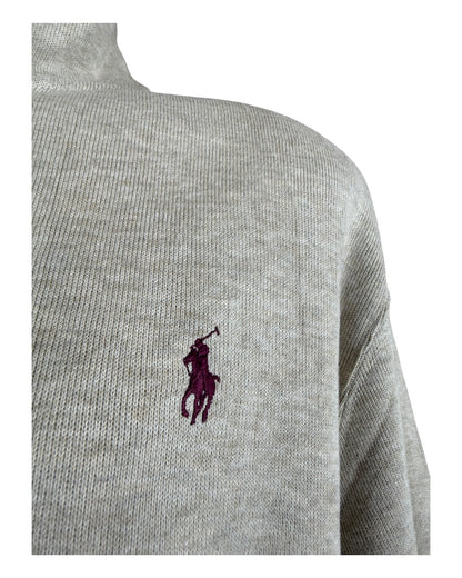 Polo Ralph Lauren Half Zip Pullover beige Größe XL