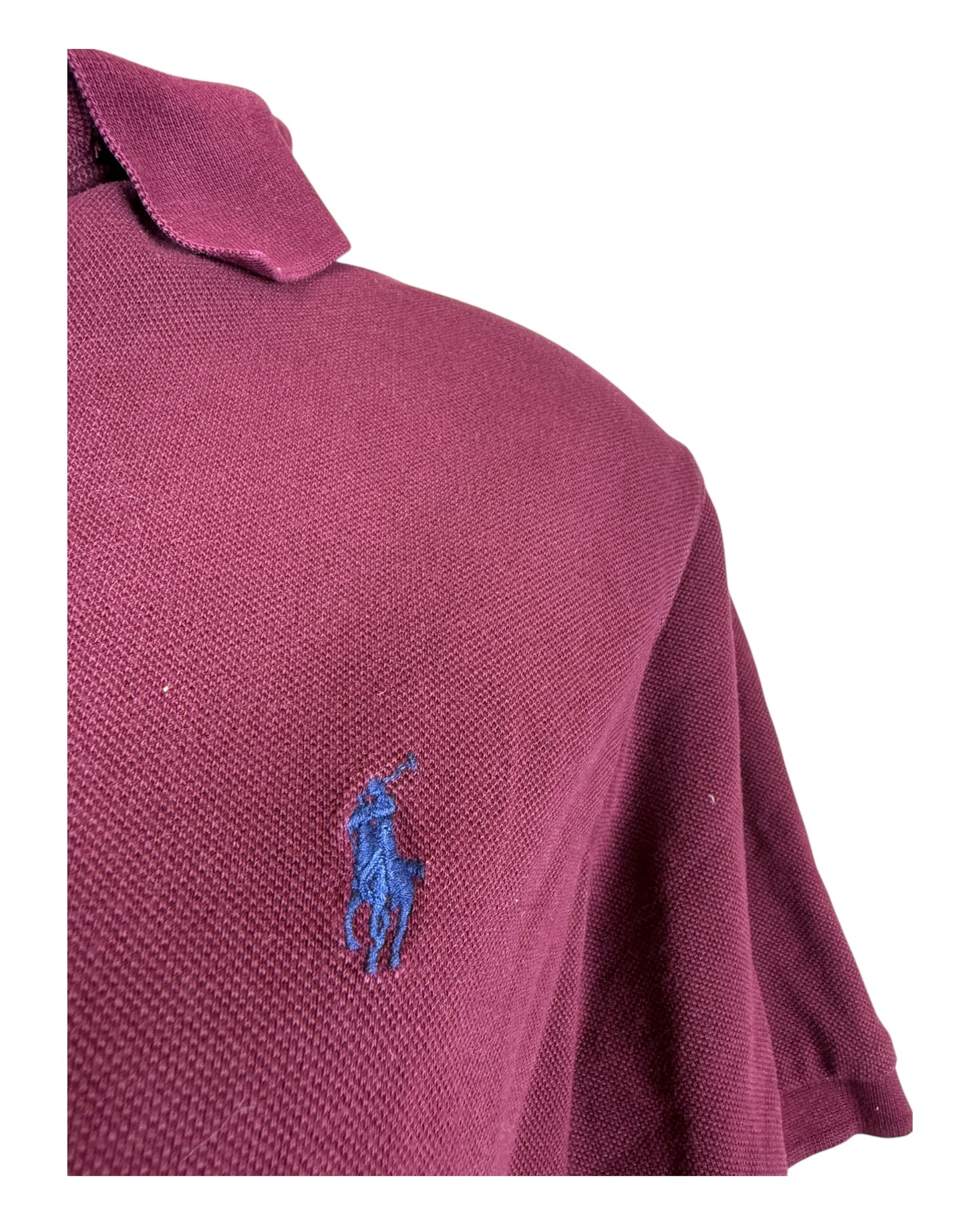 Polo Ralph Lauren Poloshirt bordeauxrot Größe L