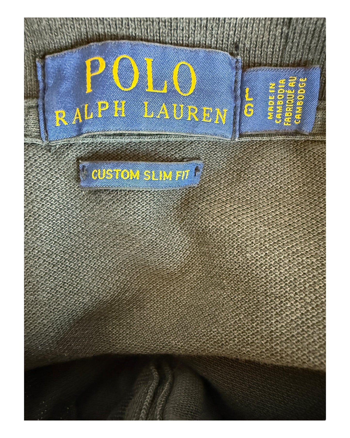 Polo Ralph Lauren Poloshirt schwarz Größe L