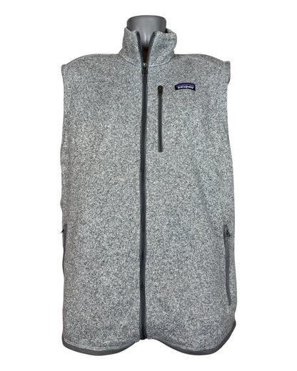 Patagonia Fleece Weste grau Größe XL