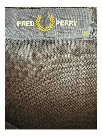 Fred Perry Poloshirt schwarz Größe M