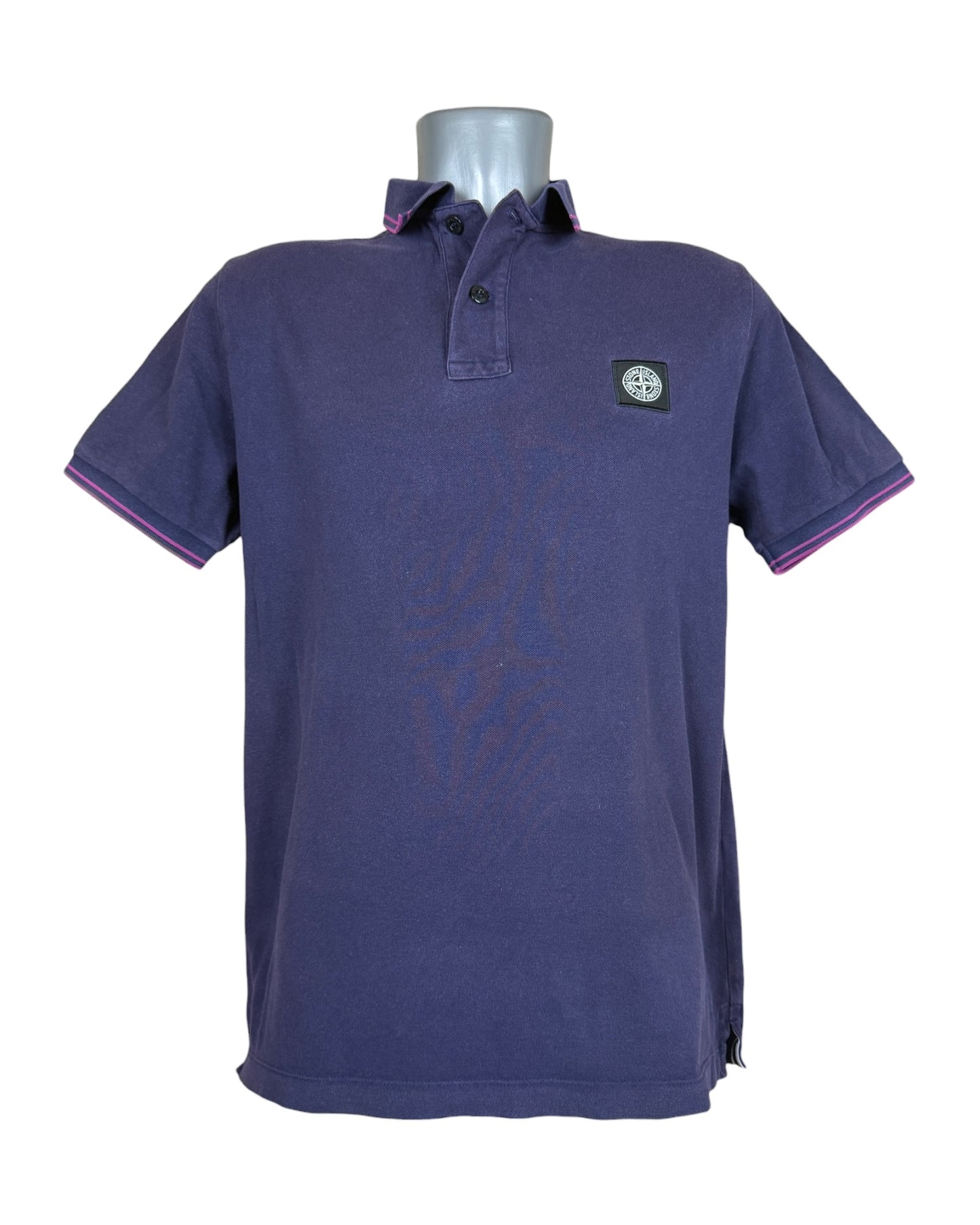 Stone Island Poloshirt Lila Größe L