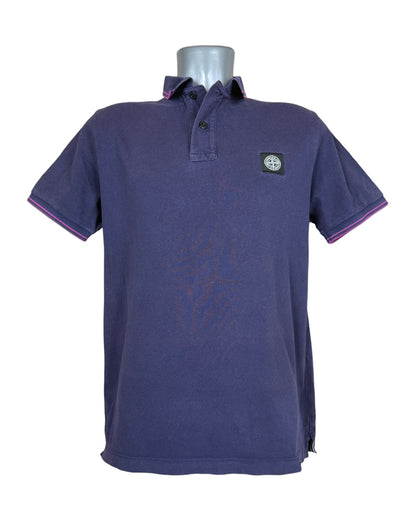 Stone Island Poloshirt Lila Größe L