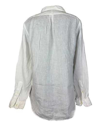 Polo Ralph Lauren Leinenhemd weiß Größe L