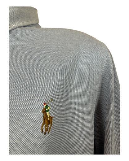 Polo Ralph Lauren Knit Oxfordhemd hellblau Größe L
