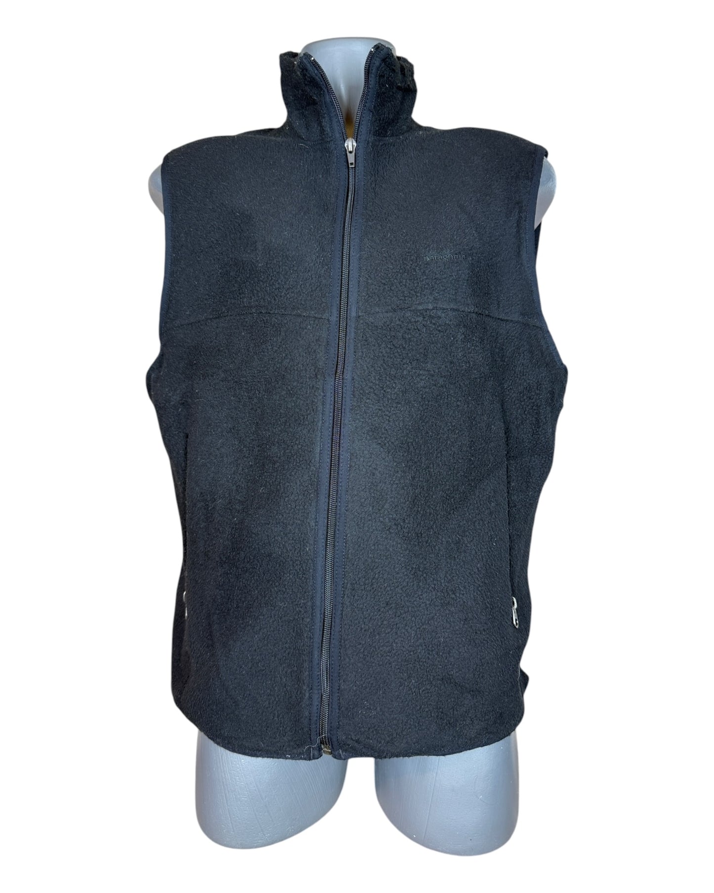 Patagonia Fleece Weste schwarz Größe M